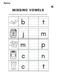 Short Vowel Practice- 14 pages - Image 2
